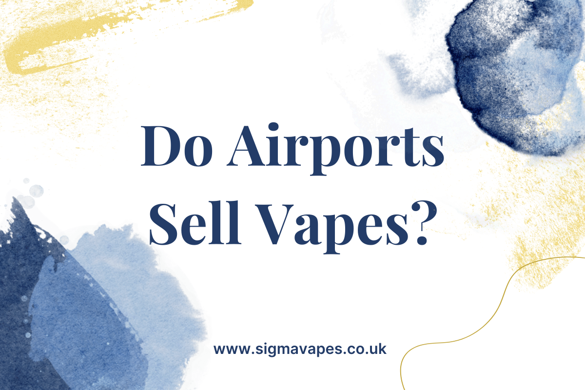 Do Airports Sell Vapes - Will All Planes Allow Them?