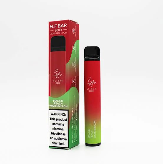 Elf Bar 2000 Puffs Disposable Vape