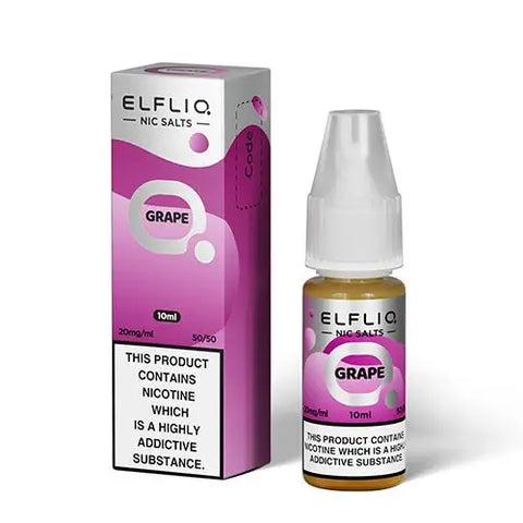 Grape Elfliq 10ml Nic Salt